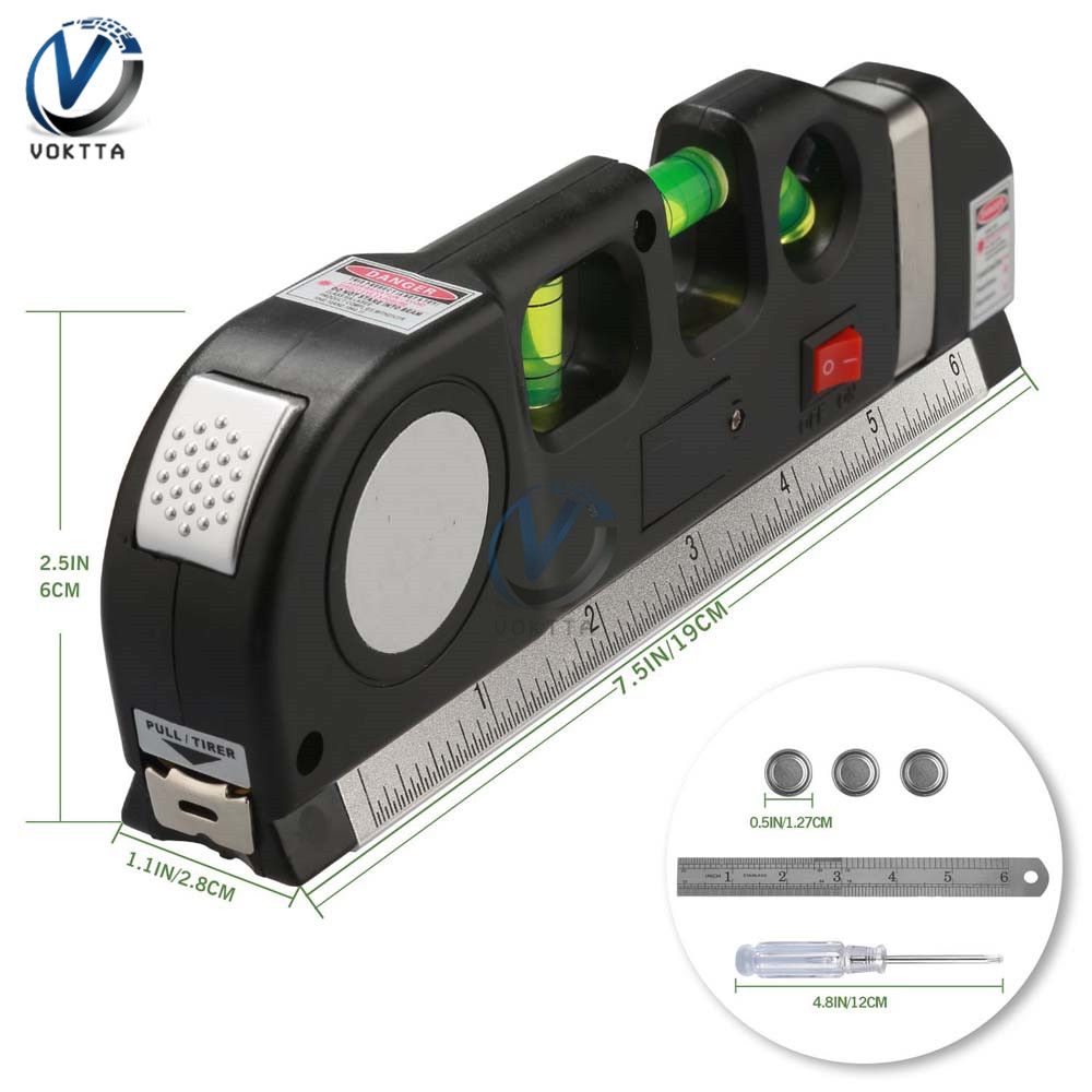 Rulers Measure Level Laser Multipurpose Lines Instrument