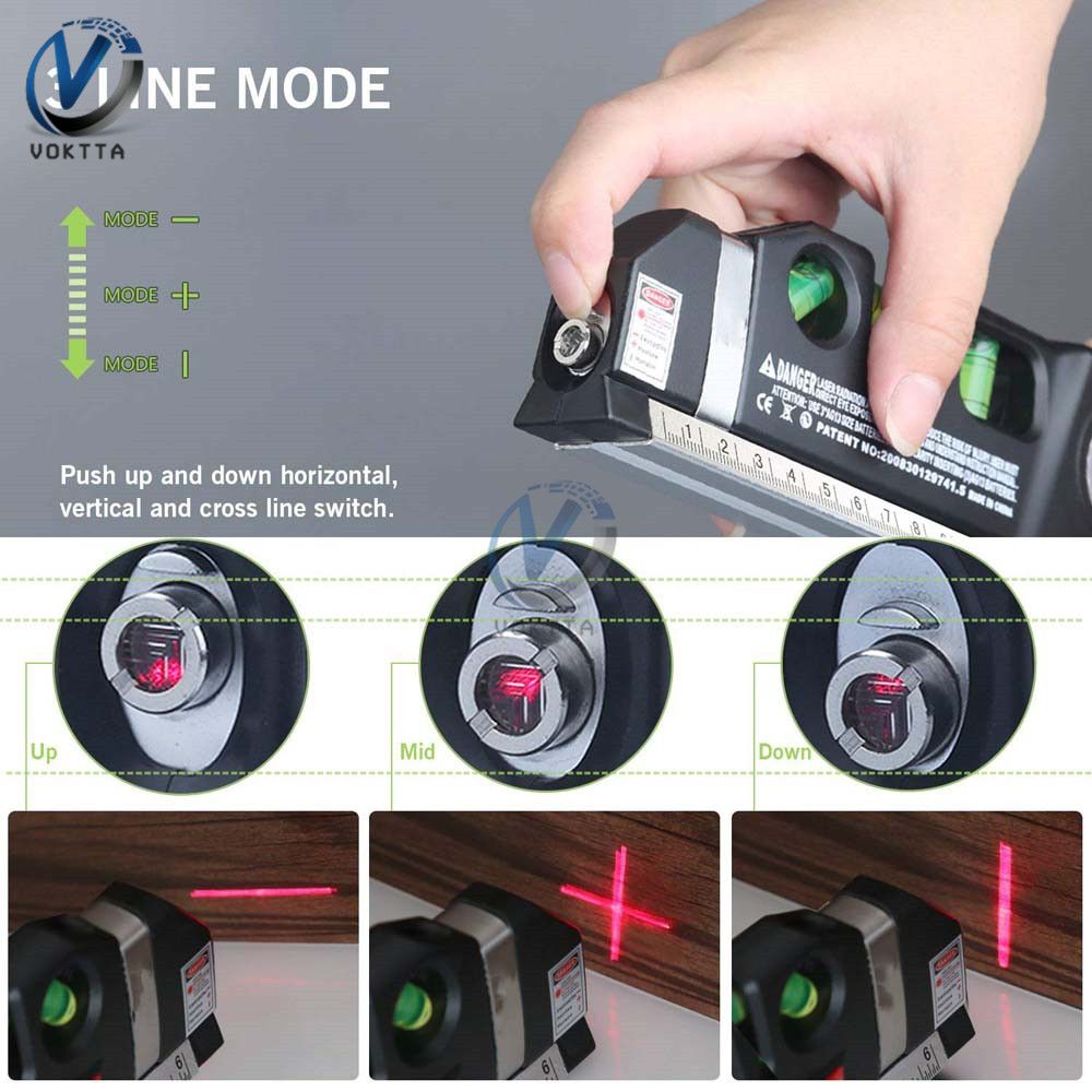 Rulers Measure Level Laser Multipurpose Lines Instrument