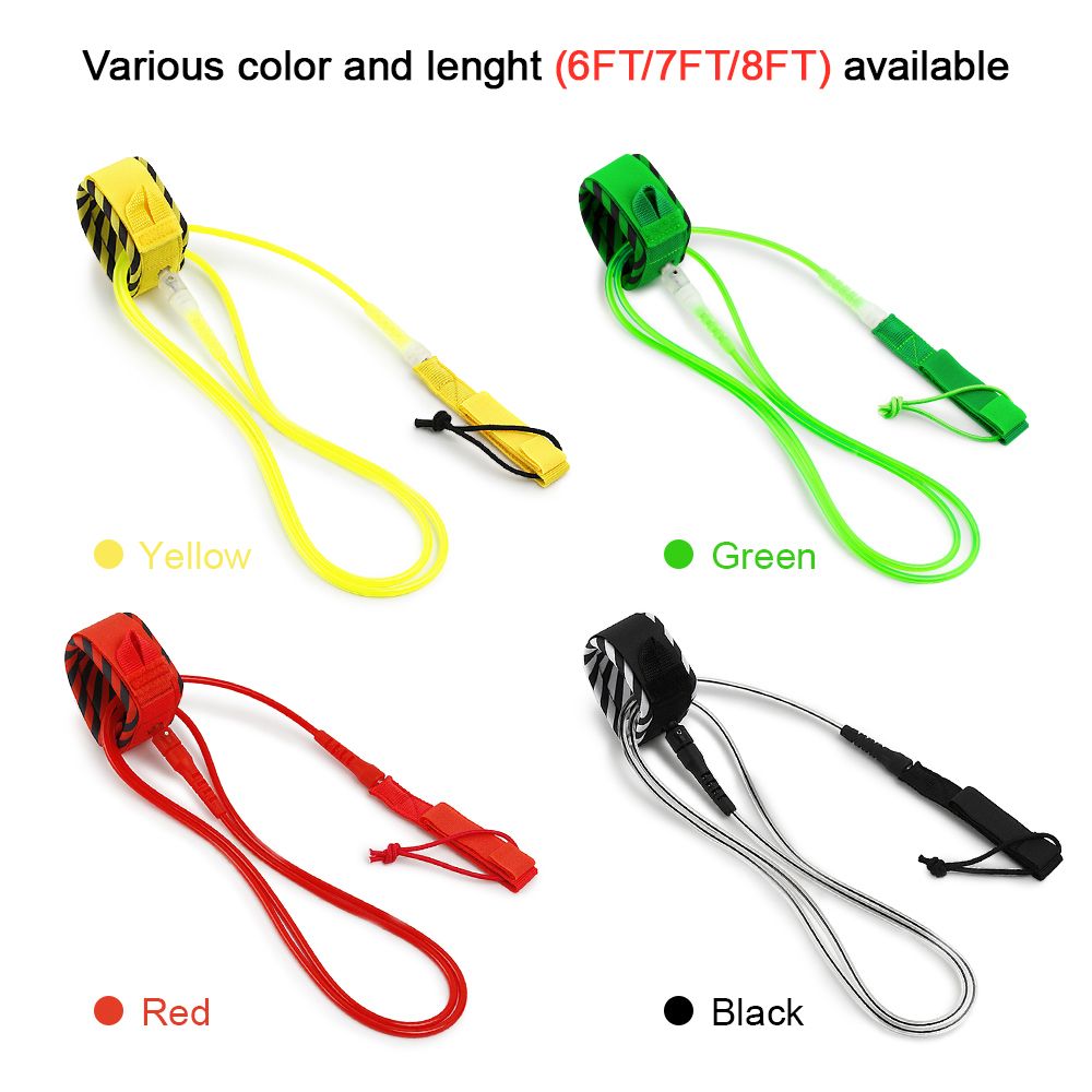 Surf Leash Surfing Surfboard Leash Smooth Steel Swivel