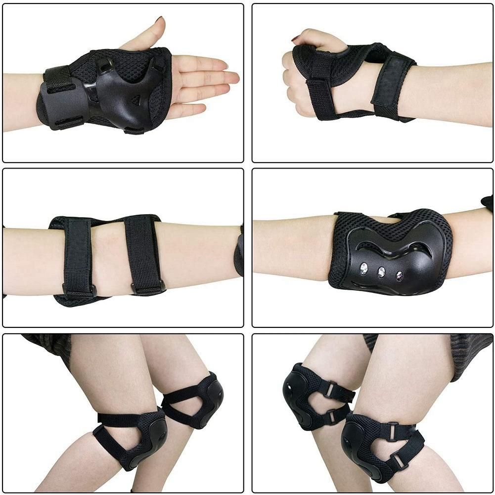 Knee Pad Elbow Pads Guards Protective Gear Set for Roller