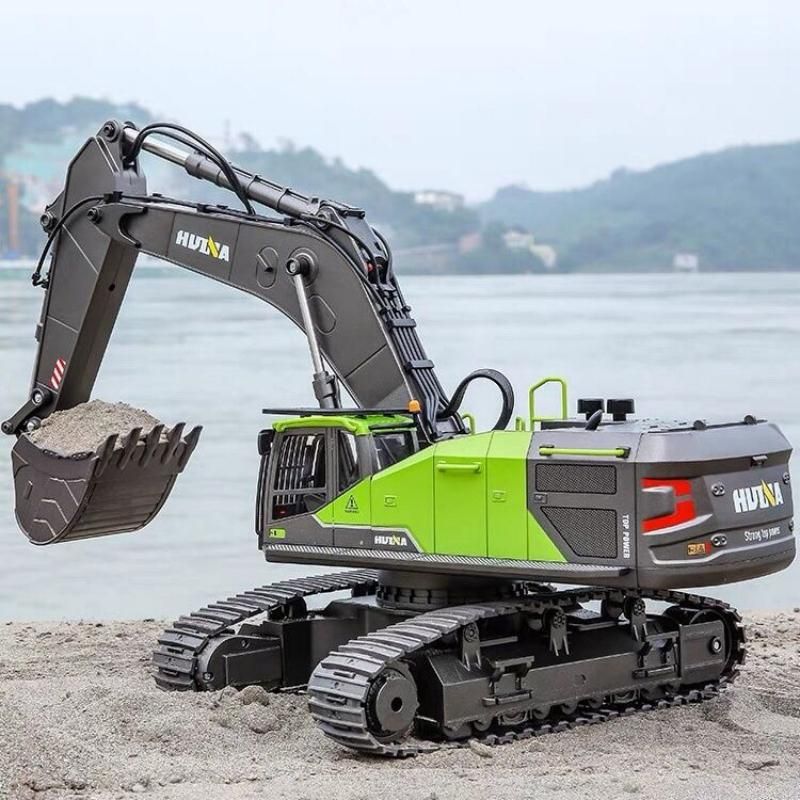 Alloy Crawler Excavator Toy Children's Engineering Coupler Machine Model Forklift Car Toy
