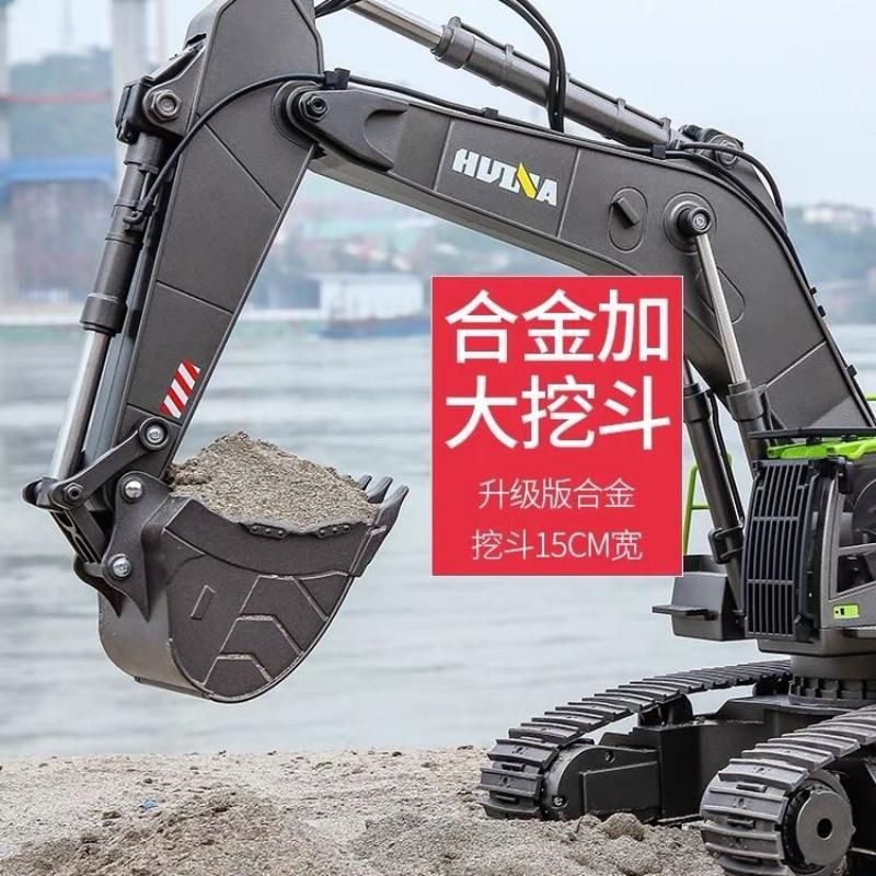 Alloy Crawler Excavator Toy Children's Engineering Coupler Machine Model Forklift Car Toy