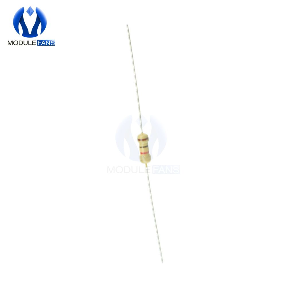 100PCS 1000 Ohms 1K Ohms 0.25W 1/4W 5% Carbon Film Resistors Resistance BRAND NEW