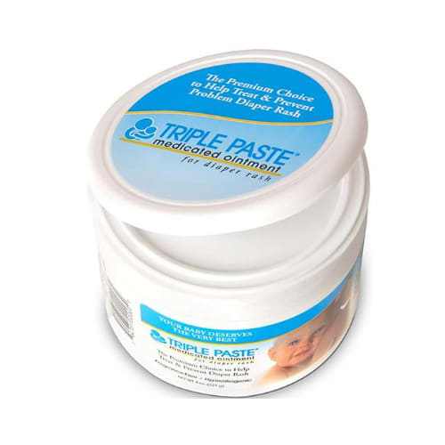 Triple Paste Medicated Ointment For Diaper Rash, 8-oz