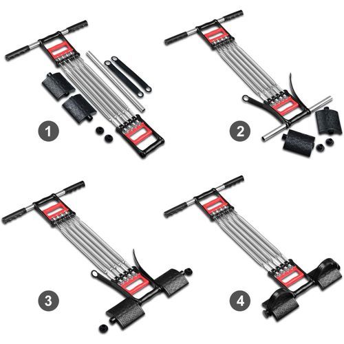 3 In 1 Home Fitness Equipment Spring Chest Expander