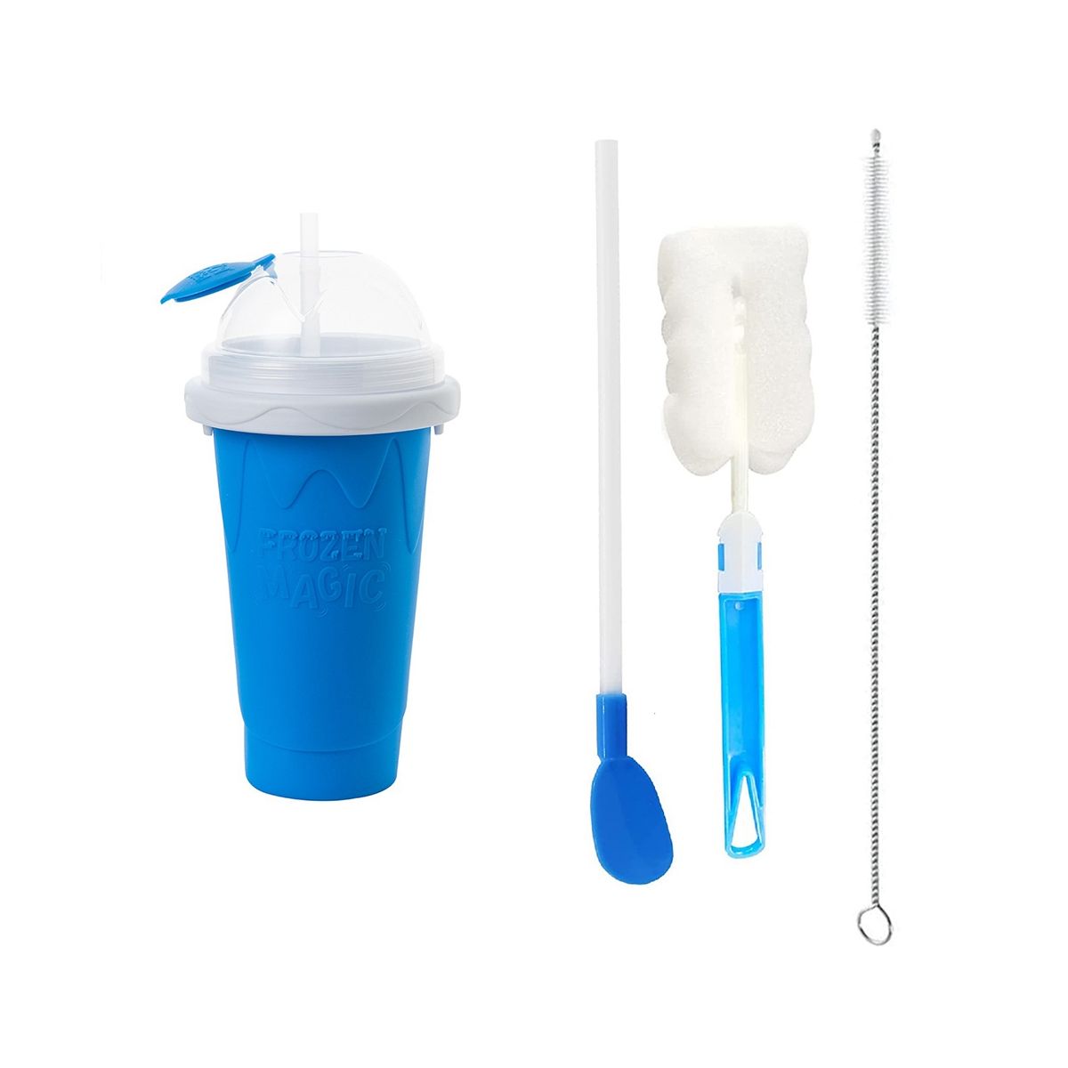 Freeze Magic Slushy Cup Smoothie Cups with Lids and Straws Slushie Maker Cup Is Cool Stuff Things