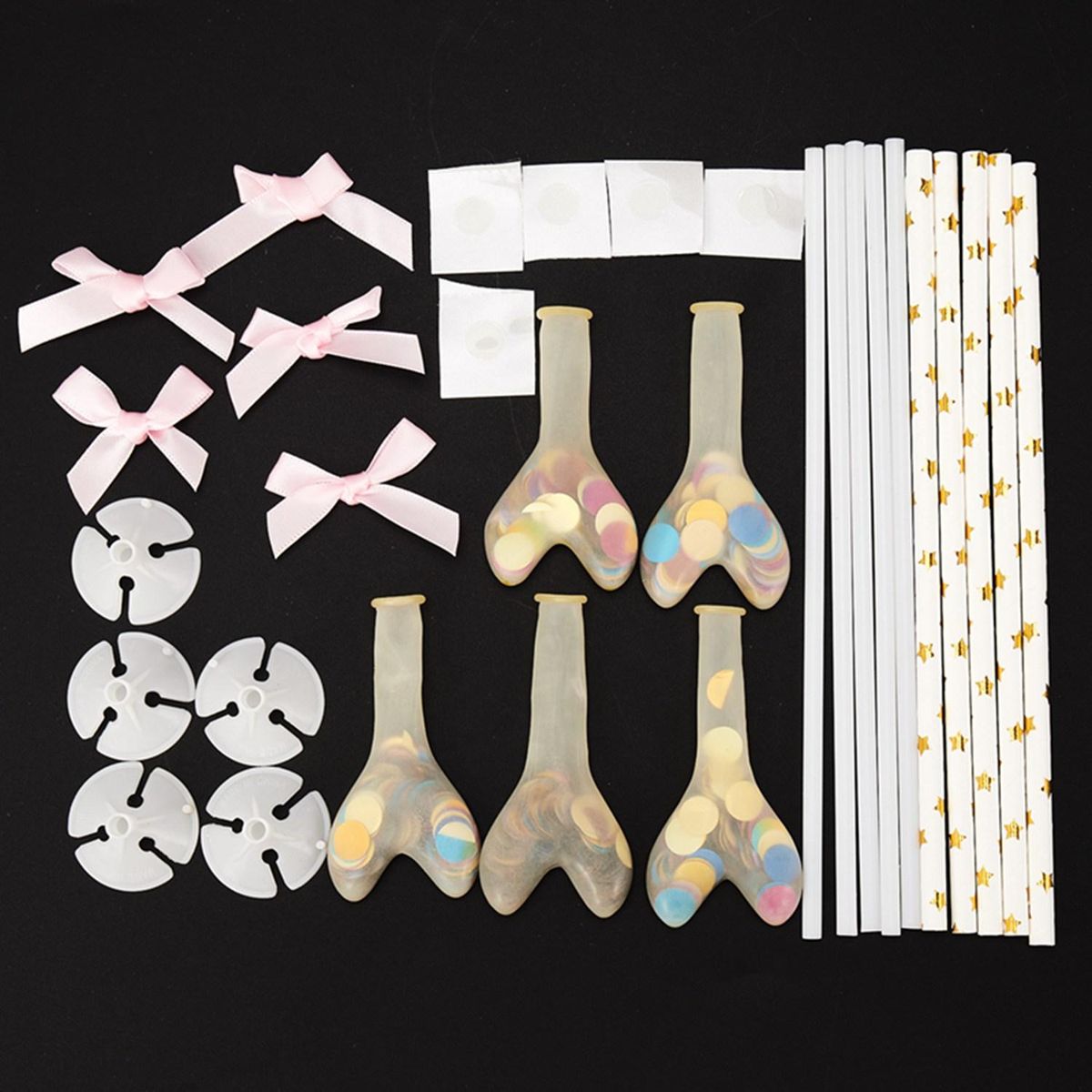 5 Sets/Lot Transparent Balloons 5 Inch Bobo Ball Supplies