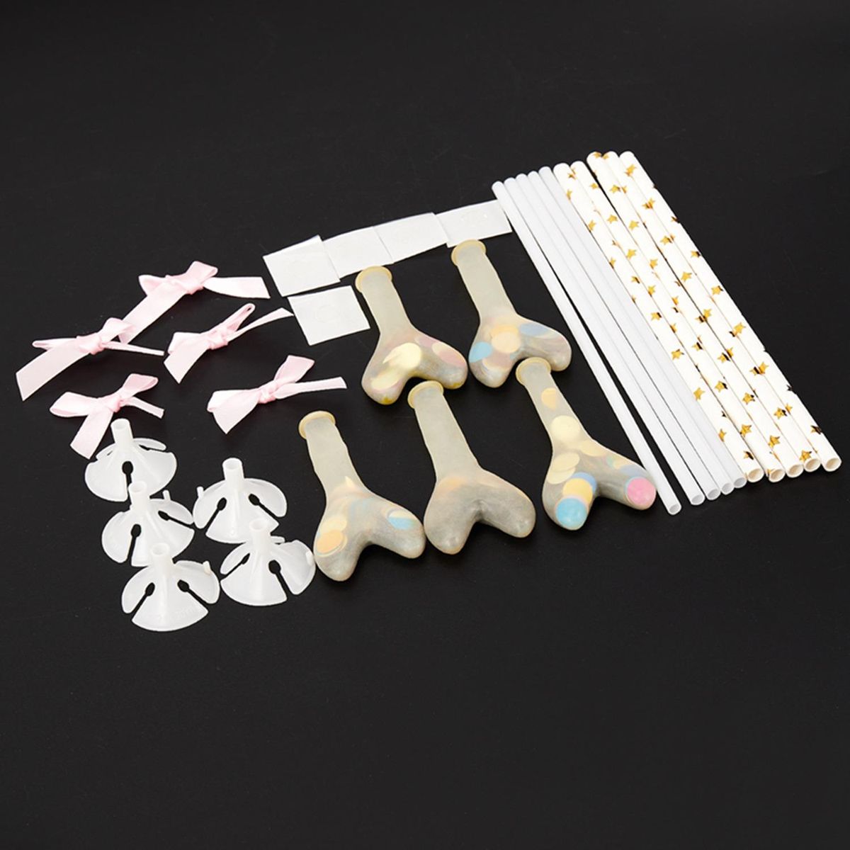 5 Sets/Lot Transparent Balloons 5 Inch Bobo Ball Supplies