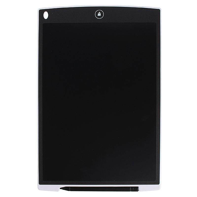 12'' Digital LCD Writing Drawing Tablet Board Pad Kids Notepad Writer White (white)