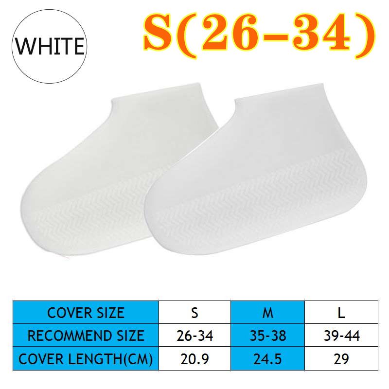 Boot Cover Rain Season Reusable Waterproof Rain Shoes Covers Slip Resistant Men