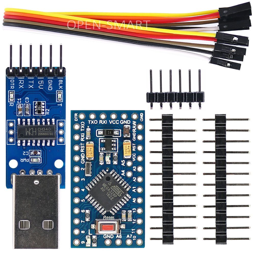 ATmega328P USB Programmer 16MHz TTL Arduino + Board 5V Improved CH340G / Pro CH340 Module For To Mini