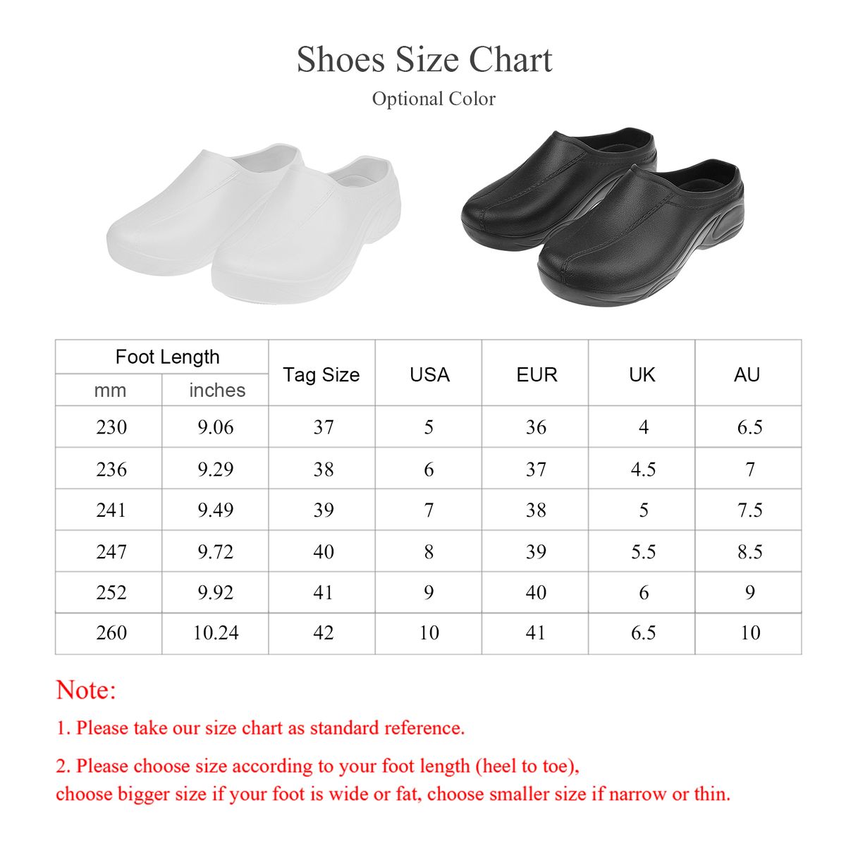 Unisex Garden Clogs Waterproof   Lightweight EVA Shoes