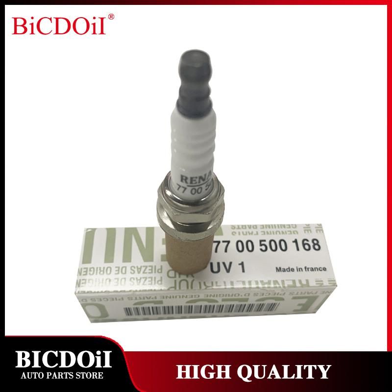 4/6Pcs Normal Spark Plug for RENAULT LOGAN MEGANE SANDERO STEPWAY THALIA TWINGO 1.2 1.4 1.6  1997-2014 7700500168
