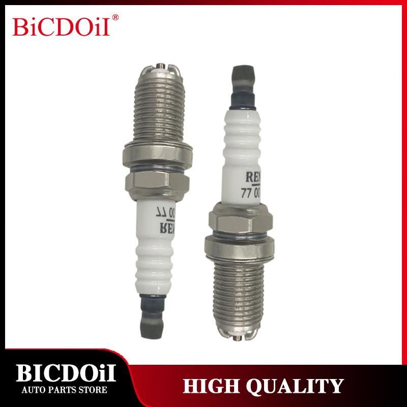 4/6Pcs Normal Spark Plug for RENAULT LOGAN MEGANE SANDERO STEPWAY THALIA TWINGO 1.2 1.4 1.6  1997-2014 7700500168