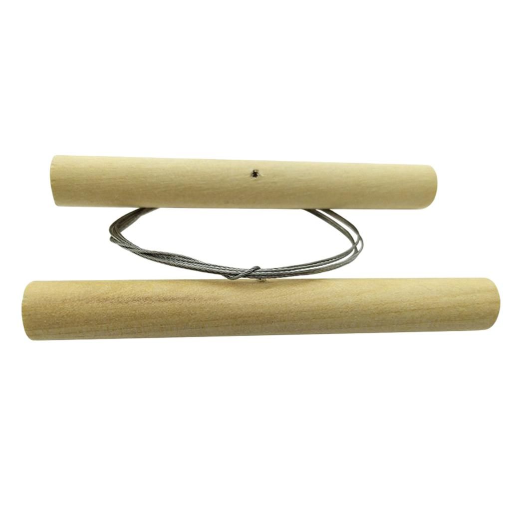 Wooden Handle Steel Wire Clay Cutter Instruments Pottery Cutting Tools