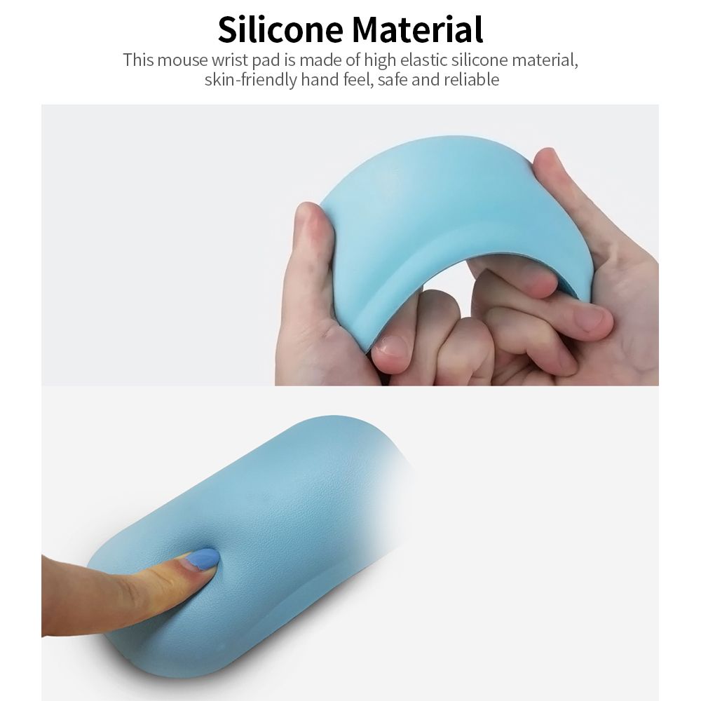 Soft Silicone Mouse Wrist Pad Mice Wrist Rest Ergonomic