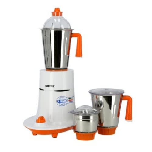 3-in-1 Stainless Steel Blender With Grinder - 550W