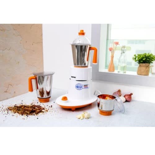 3-in-1 Stainless Steel Blender With Grinder - 550W