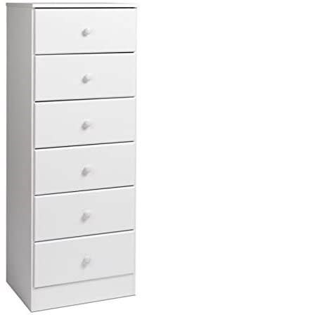 3-piece Set With Chest Lingerie Chest And Double Dresser - White