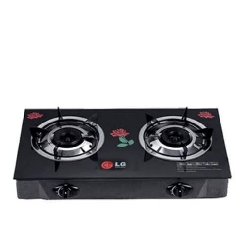 Table Top 2 Burner Glass Gas Cooker