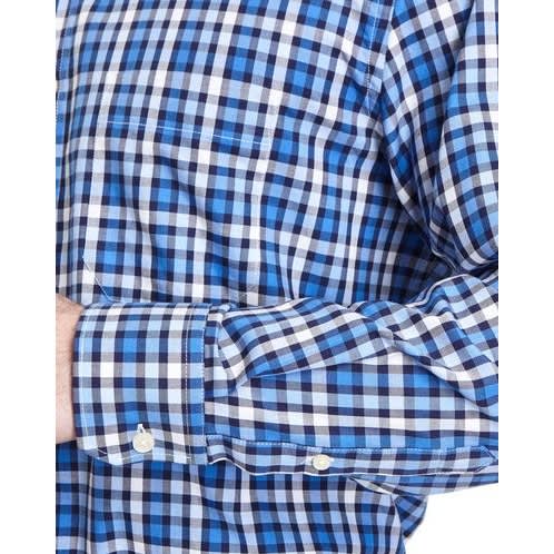 Cotton Check Shirt - Blue