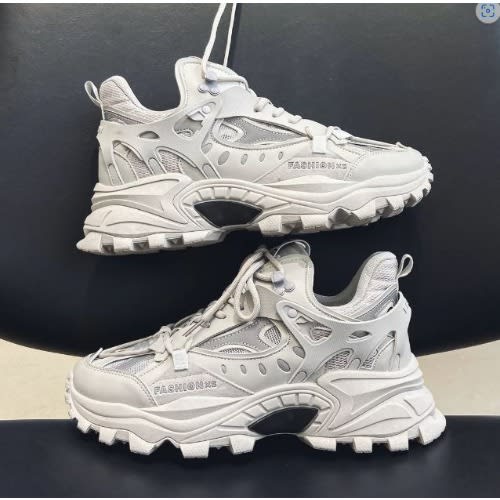 Chunky Hipster Sneakers - Grey
