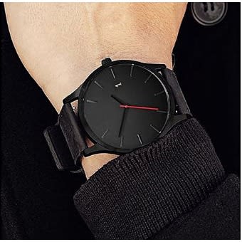 Men's Classic Wrist Watch-Black