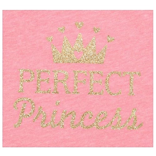 Perfect Princess Glitters Bodysuit -pink