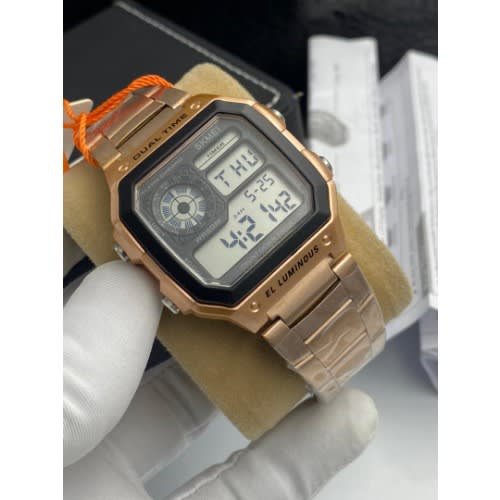Digital Wristwatch-1335-Rose Gold