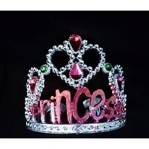 Sparkling Princess Tiara-Light Pink