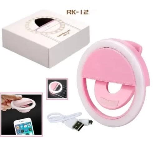 Rechargeable Selfie Ring Light -with Inbuilt Battery