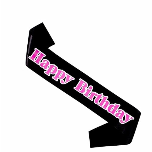 Happy Birthday Sash