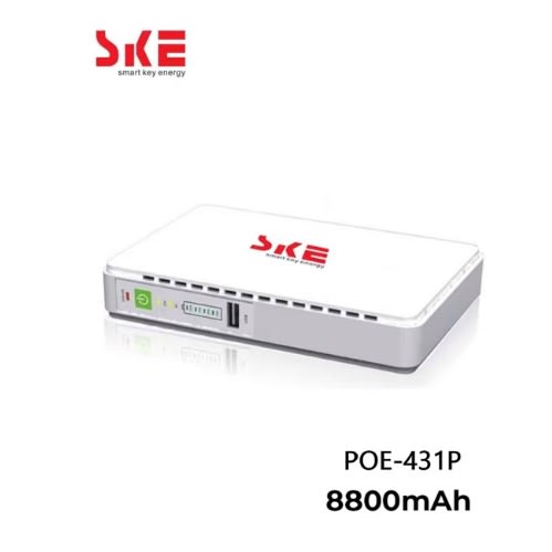 Ske Mini Dc Ups Powerbank Power Supply For Routers - Poe-431p