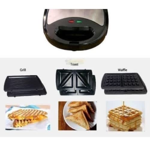 3in1 Sandwich Maker-750watts