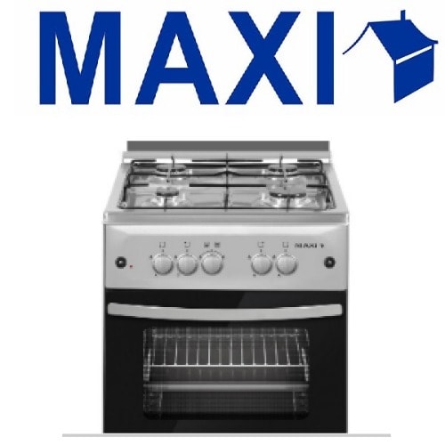 Gas Cooker With Oven - 50×50 - 4B Inox
