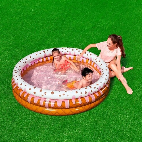 Inflatable Sundae Ice Cream Printed Kiddie Pool