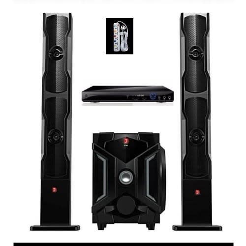 2.1ch Bluetooth Speaker Dj-669 - 45W + Free Lg Dvd + Free Extension