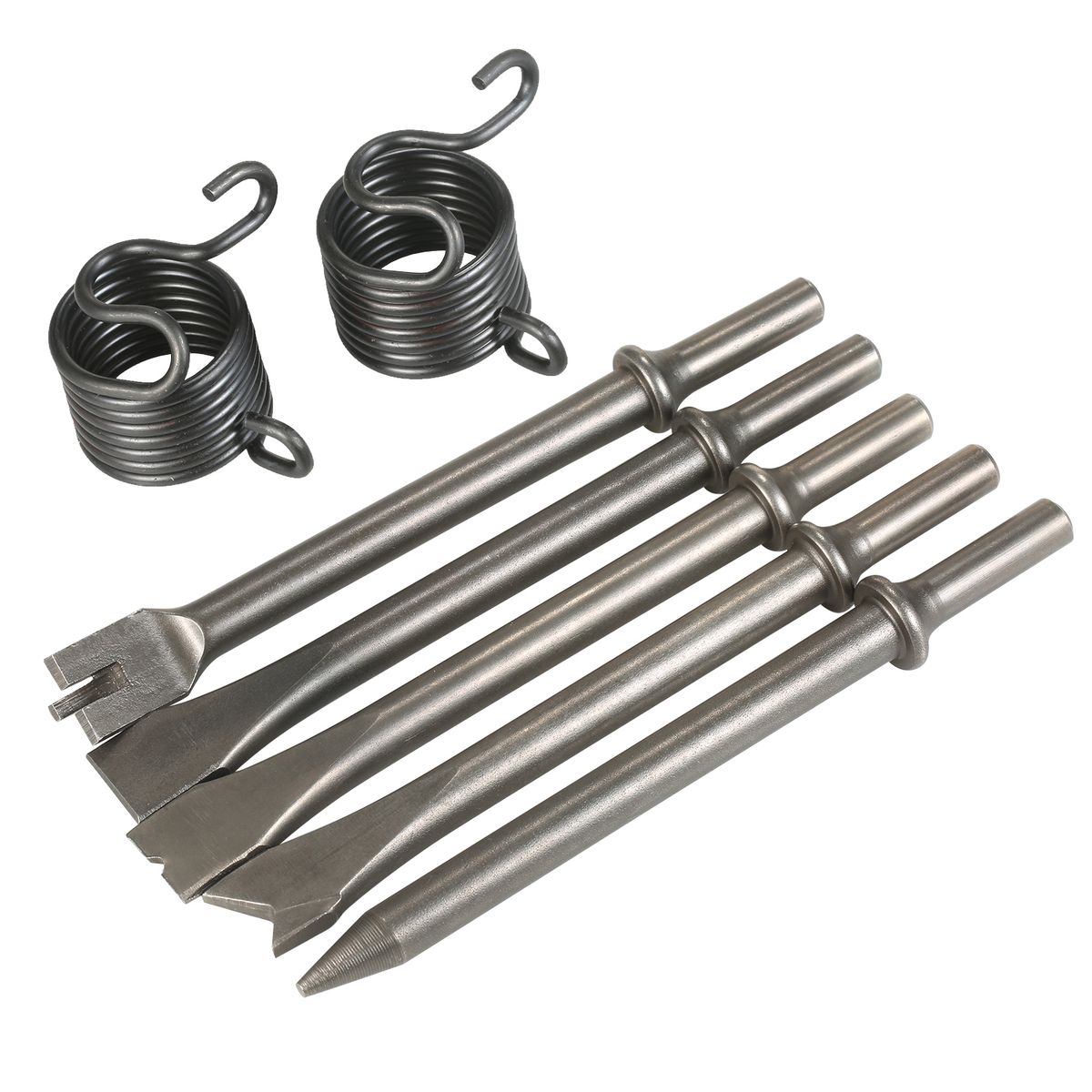7-Piece Pneumatic Chisel Set Heavy Duty Air Hammer Punch