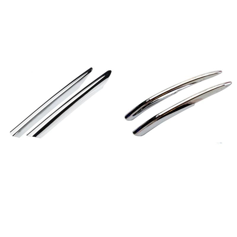 For Honda Civic Sedan 2016 2017 2018 10th Gen Front Fog Light Lamp Cover Eyebrow Eyelid Garnish Streamers Outer Foglight trim