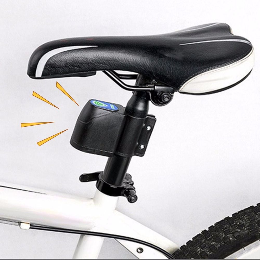 Bicycle Alarm Lock Anti-Theft Lock With Remote Controller