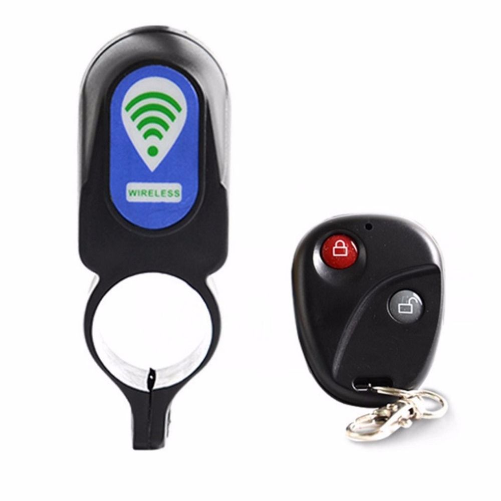 Bicycle Alarm Lock Anti-Theft Lock With Remote Controller