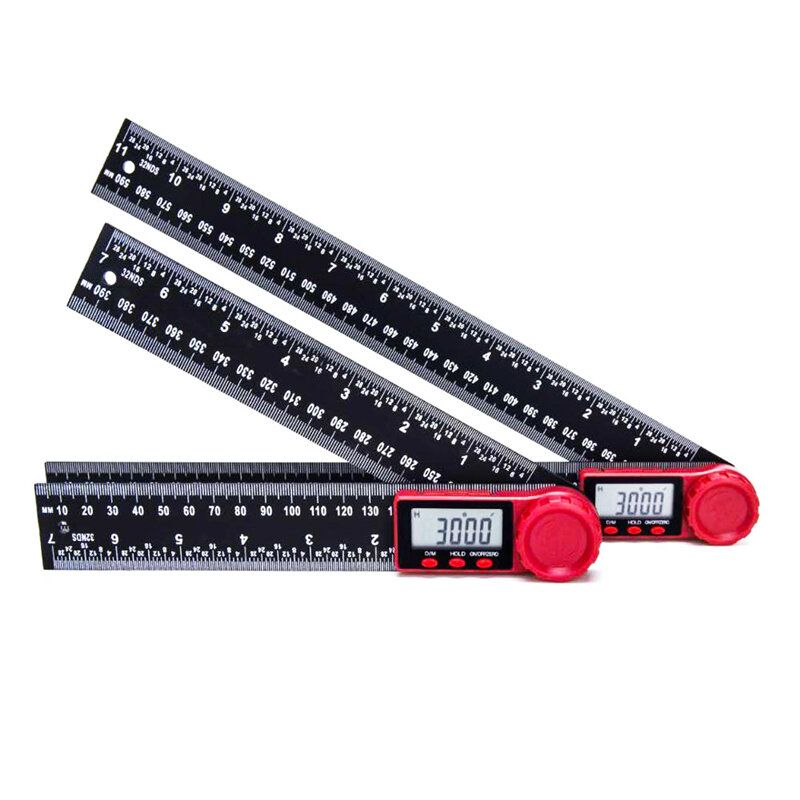 ETOPOO 0-200mm 0-300mm 360  LCD Display Carbon Fiber Digital