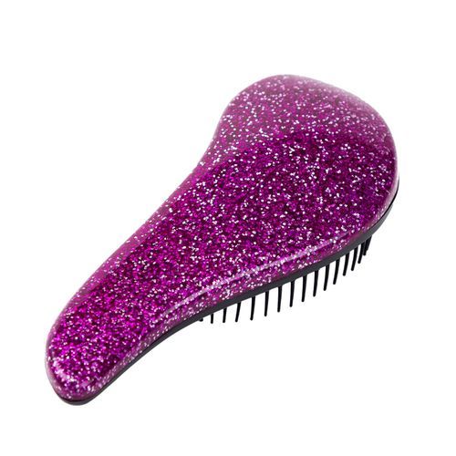 1Pcs Glitter Handle Tangle Detangling Comb Shower Hair