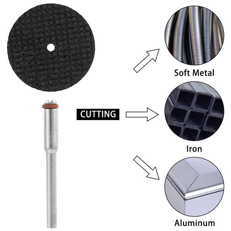 41Pcs Cutting Wheel Set Rotary Cutting Wheels Tool Kit for Dremel Rrotary Tool Accessories for Resin Metal Wood Stone
