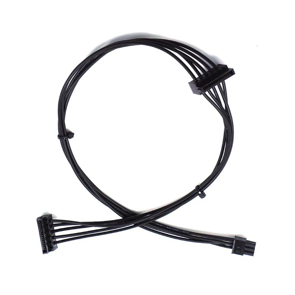 1pcs Mini 6 Pin to 2 SATA cable 15PIn Power Supply Cable for Dell Vostro 3070 3670 SAA hard disk computer components accessories