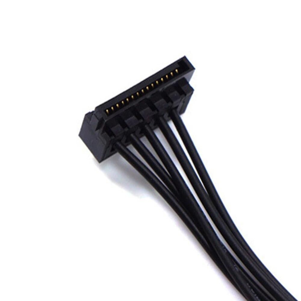 1pcs Mini 6 Pin to 2 SATA cable 15PIn Power Supply Cable for Dell Vostro 3070 3670 SAA hard disk computer components accessories
