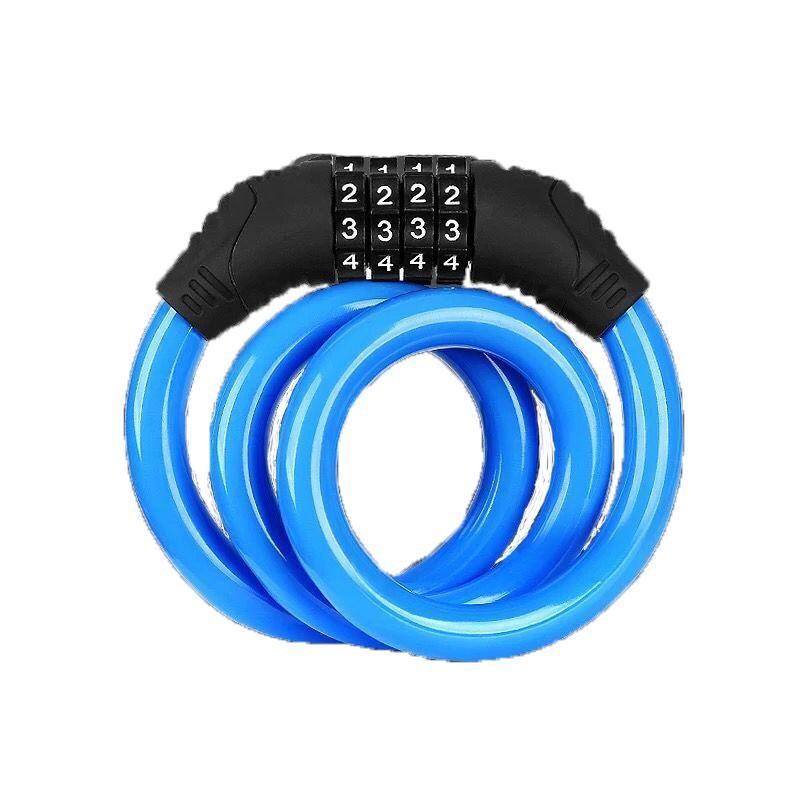 Combination Number Code Bike Bicycle Cycle Lo12mm X 650mm Steel Cable Chain Bycicle Locker Security LoMTB Anti-theft Lock