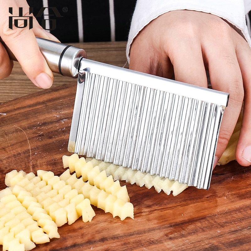 Slicer Fruits Vegetable Crinkle Wavy Cutter Quality Knife