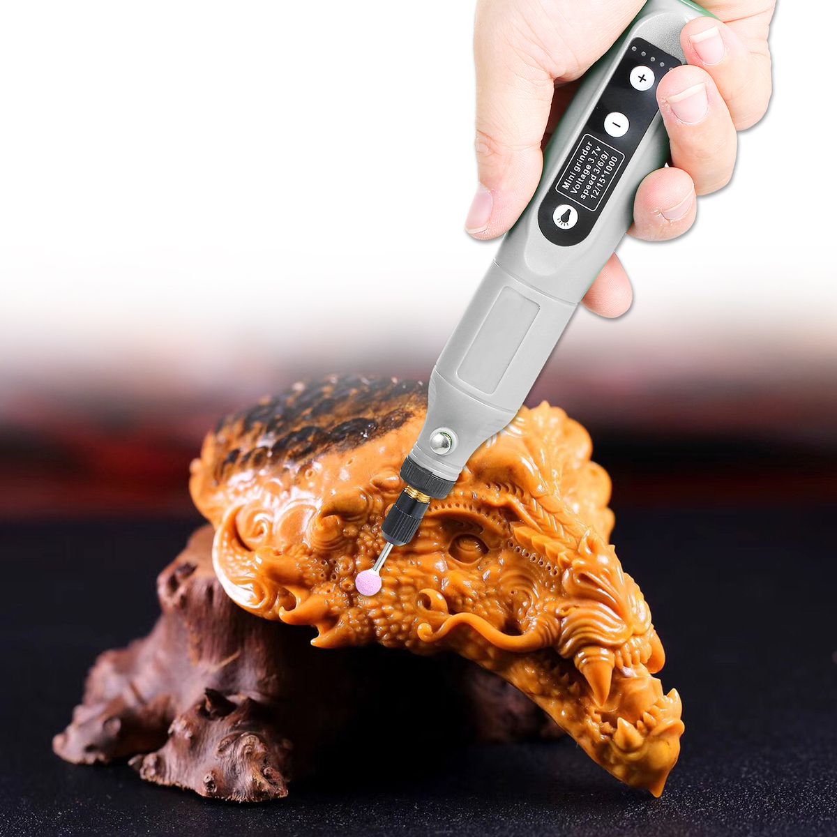 5-Speed Speed Speed Adjustment Mini Electric Grinder Tool