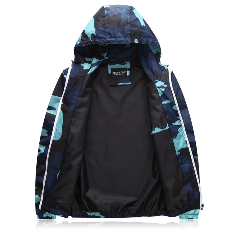 Sun Protective Anti UV Men Trip Outdoor Camping Hiking Tops Shirt Zipper Hooded Unisex Jacket